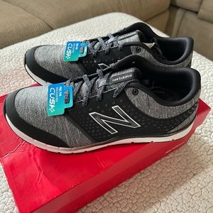 New balance, training, shoes, black and gray new in box